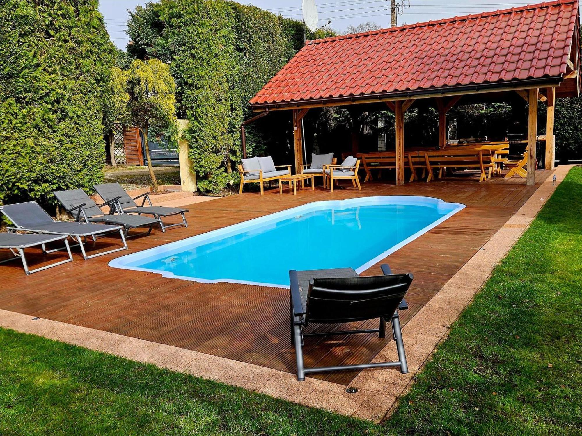 Holiday Home In Kolczewo With The Private Pool 220 Qm Exterior photo